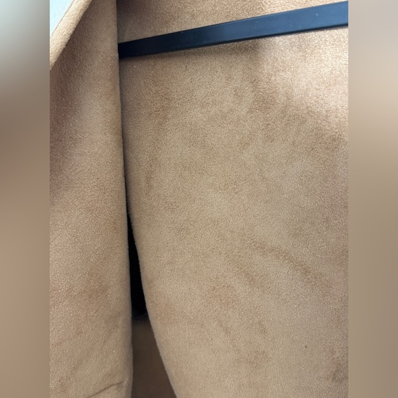 Express Teddy Faux Leather Reversible Jacket NWOT - Picture 4 of 5